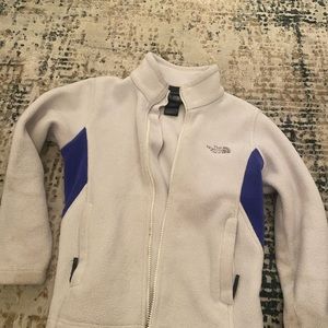 North Face zip up for kids